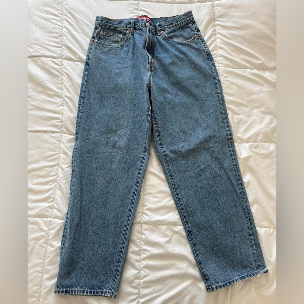 Supreme Baggy Indigo Jeans